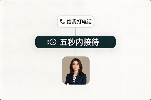 5秒响应客户来电